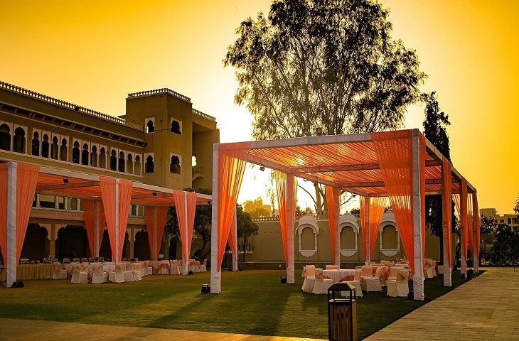Cost of a destination wedding at the Lakend, Udaipur